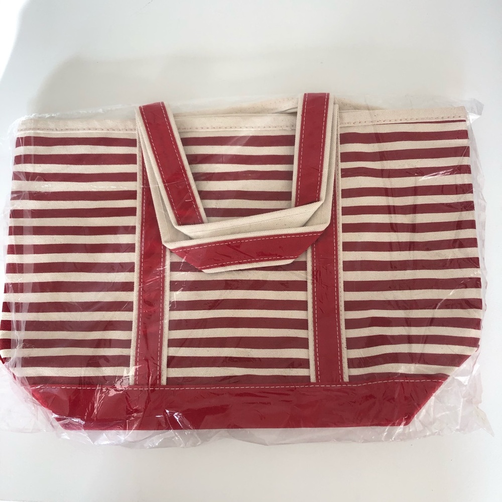 Karma Stripe Boat Tote